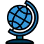 Earth globe 图标 64x64