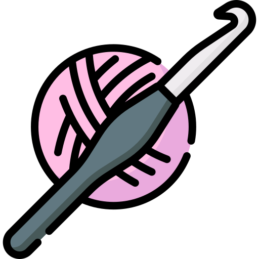 Knitting needles icône