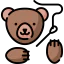 Teddy bear icon 64x64