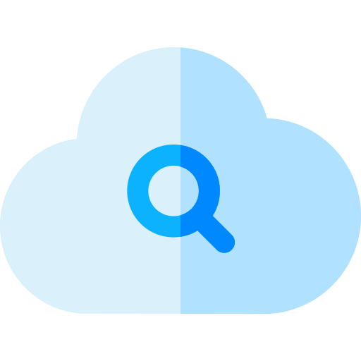 Computing cloud icon