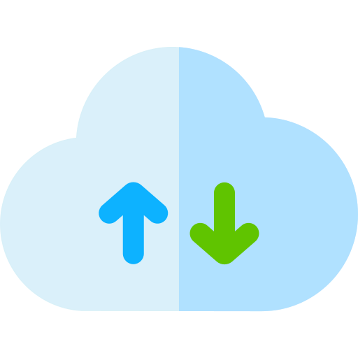 Computing cloud іконка