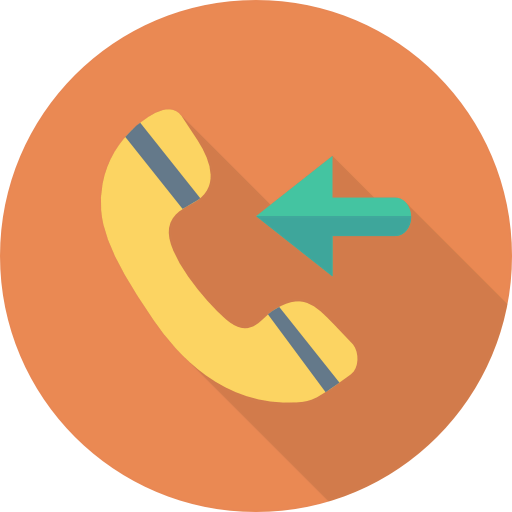 Call receive アイコン