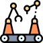 Industrial robot icon 64x64