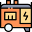 Electric generator icon 64x64