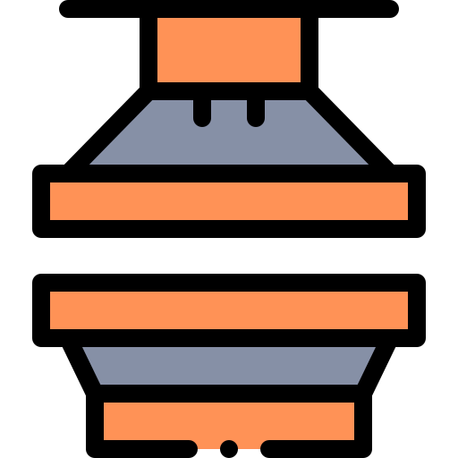 Press machine icon