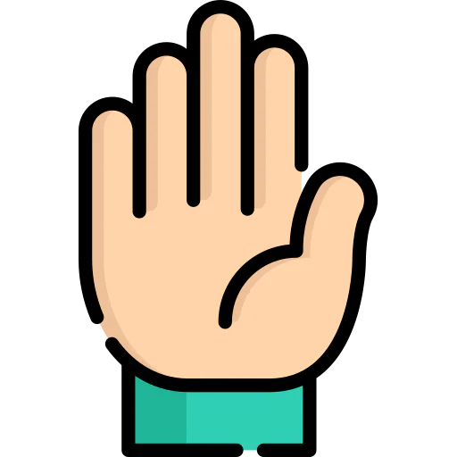 Hand icon