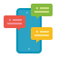 Mobile chat アイコン 64x64
