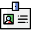 Id card icon 64x64
