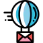 Hot air balloon biểu tượng 64x64