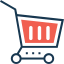 Shopping cart icon 64x64
