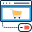Online shop icon 64x64