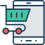 Online shop icon 64x64