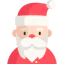 Santa claus ícono 64x64