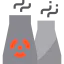 Nuclear plant icon 64x64