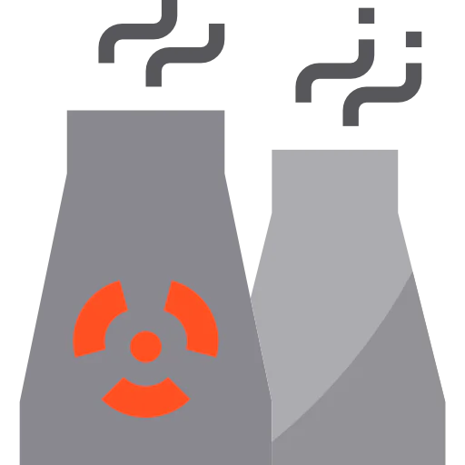 Nuclear plant icon