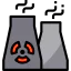 Nuclear plant icon 64x64