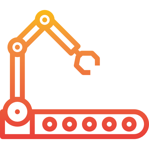 Robotic arm icon