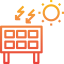 Solar panel icon 64x64