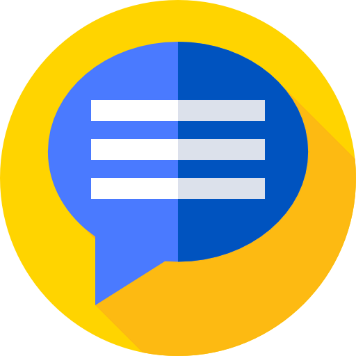 Chat bubble icon