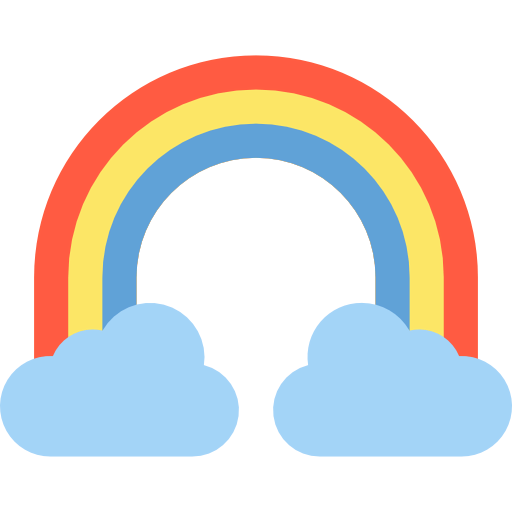 Радуга иконка