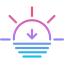 Sunset icône 64x64