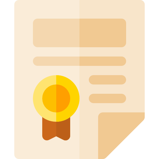 Certificate icon