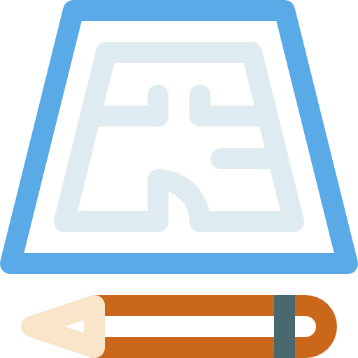Technical drawing icon