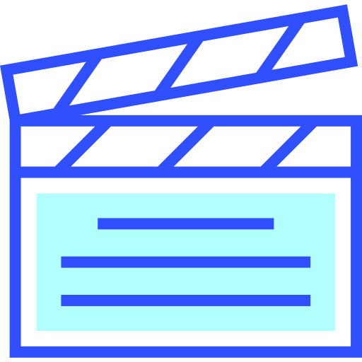 Clapperboard icon
