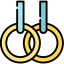 Гимнастические кольца иконка 64x64