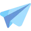 Paper plane іконка 64x64