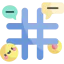 Hashtag іконка 64x64