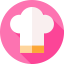 Chef hat Ikona 64x64