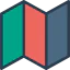 Тройной сгиб иконка 64x64