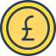 Pound sterling biểu tượng 64x64