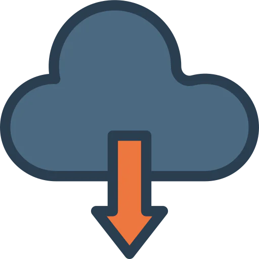 Cloud computing ícono