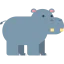 Hippopotamus icon 64x64