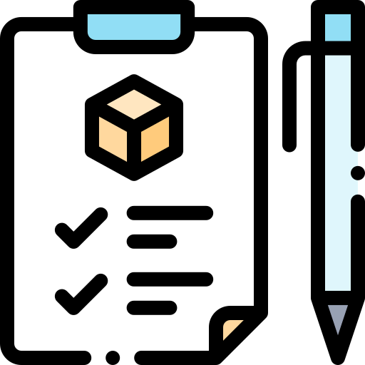 Packing list icon