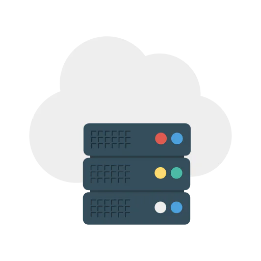 Cloud server icon