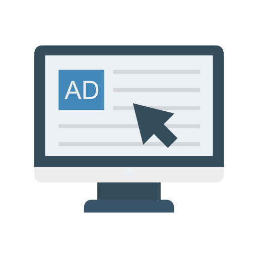 Online advertising icône