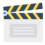 Clapperboard icon 64x64