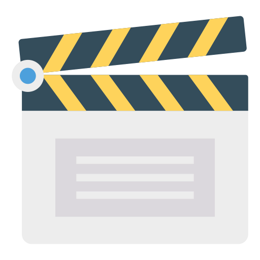 Clapperboard icon