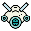 Gas mask icon 64x64