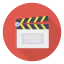 Clapperboard icon 64x64
