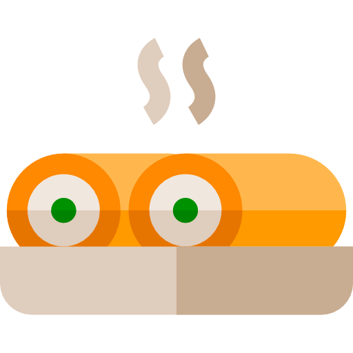 Spring rolls icon