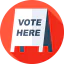 Polling place icon 64x64
