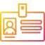 Id card icon 64x64