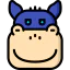 Hippopotamus icon 64x64