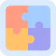 Puzzle pieces icon 64x64