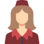 Stewardess icon 64x64