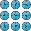 Time zone icon 64x64